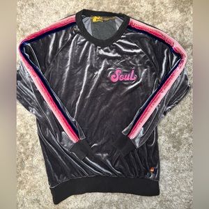 Aviator Nation X Soul Cycle Velvet Crew Neck (Limited Edition)